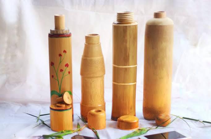 Bamboo Water Bottles